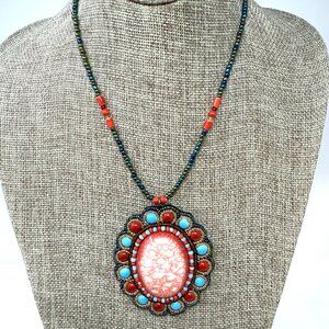 😍NEW Anita K Boho Necklace Amulet